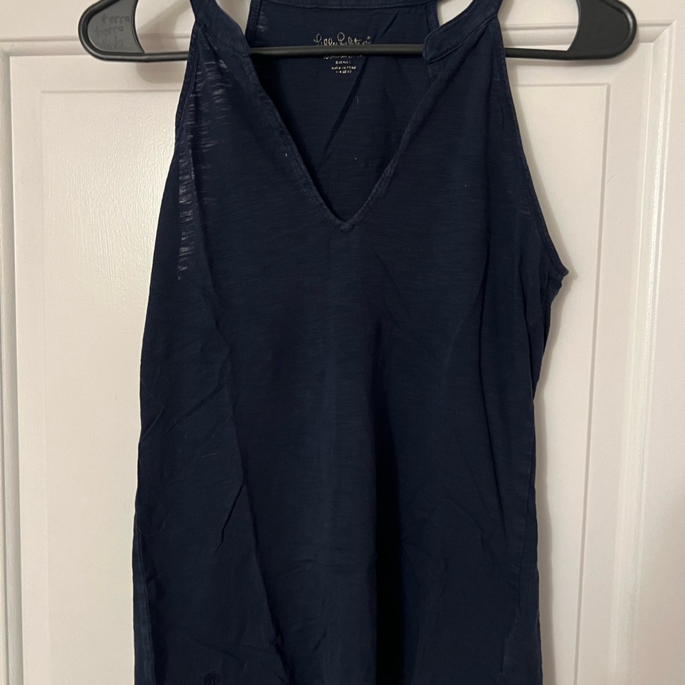 Lily Pulitzer Women's Navy Top
